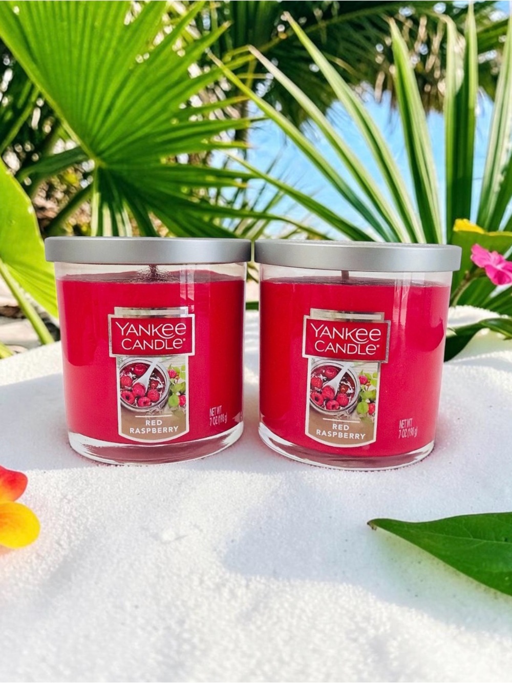 Yankee Candle Red Raspberry 7 oz. Single One Wick Tumbler Scent 2-pack